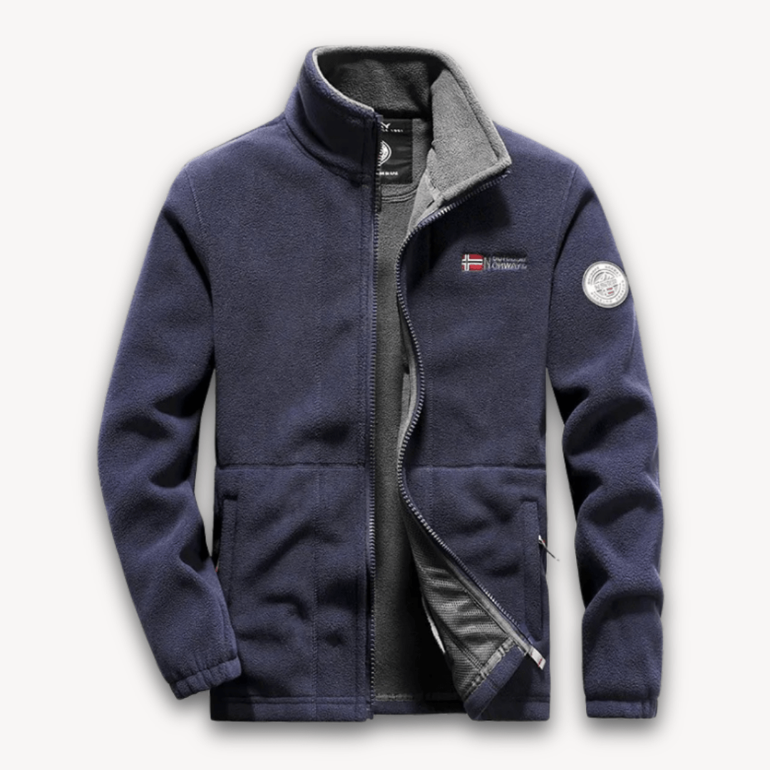 Men’s Fleece Jacket with Soft Lining | Winter - Mason Luxor