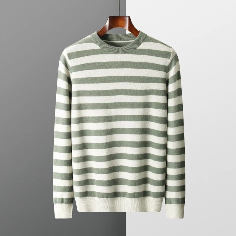 Men’s Jumpers With Stripe Design | Winter - Mason Luxor
