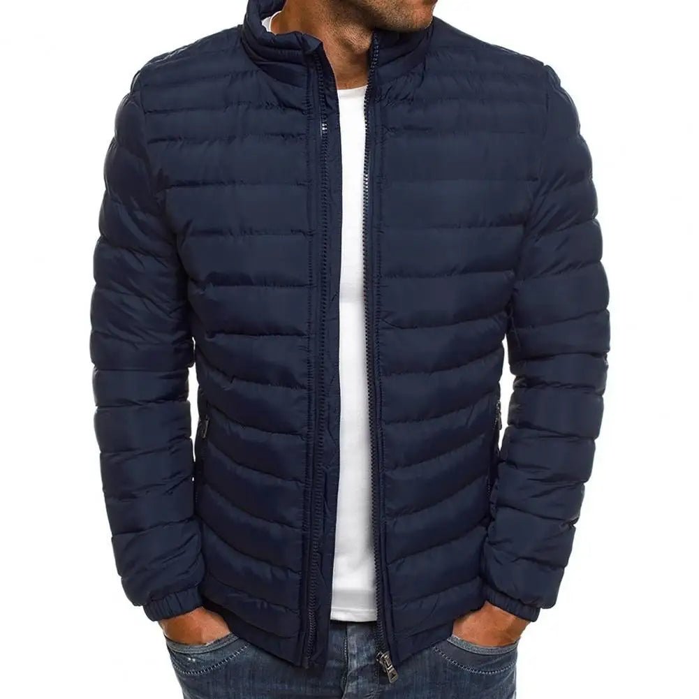 Men’s Lightweight Puffer Jacket With Zip Pockets | Winter - Mason Luxor