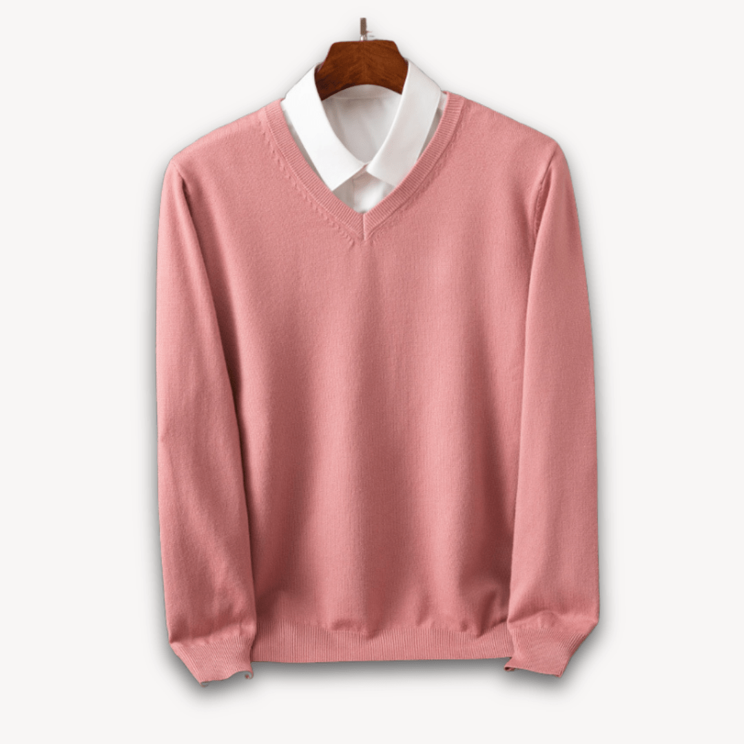 Men’s Sweater with Long Sleeve | Knit - Mason Luxor