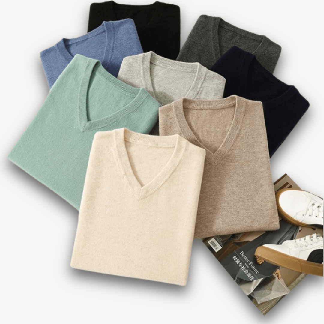 Men’s Sweater with Long Sleeve | Knit - Mason Luxor