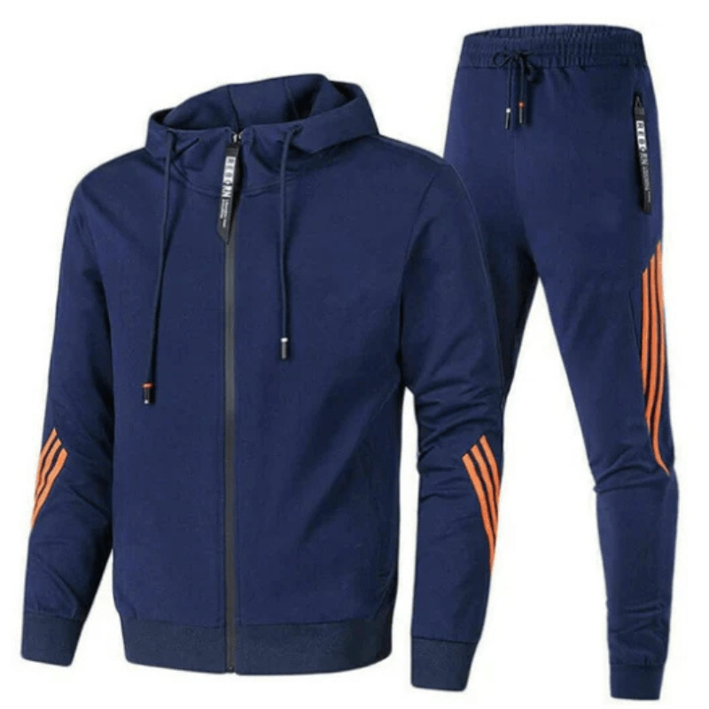 Men’s Tracksuits With Hooded Zip Jacket | Set - Mason Luxor