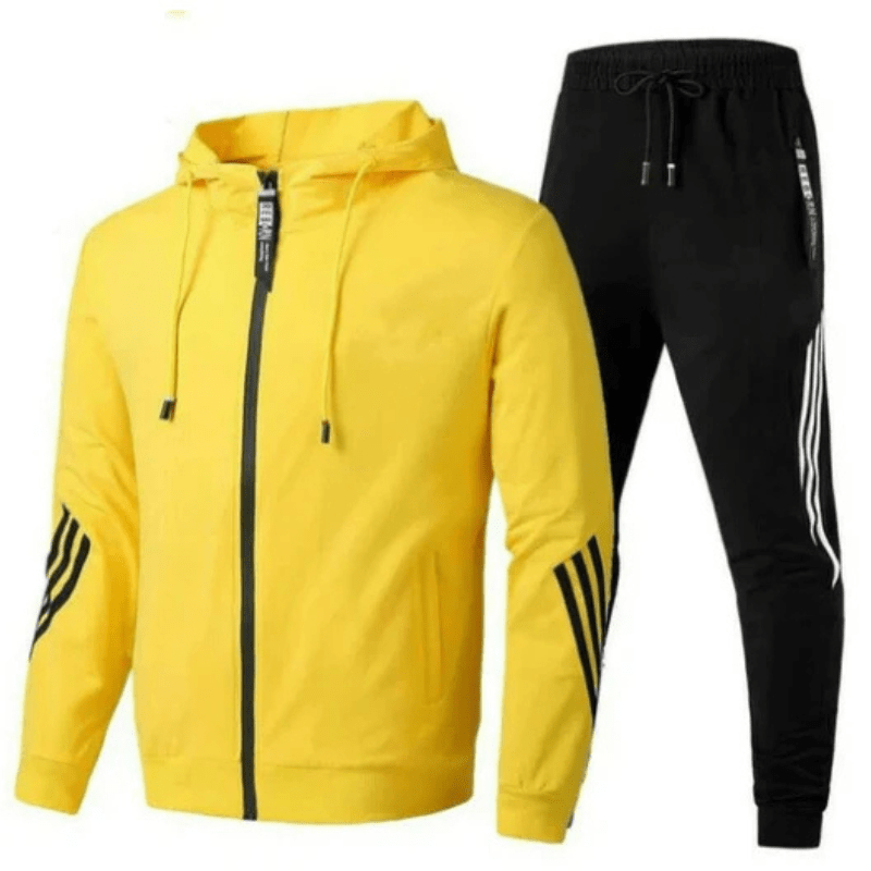 Men’s Tracksuits With Hooded Zip Jacket | Set - Mason Luxor