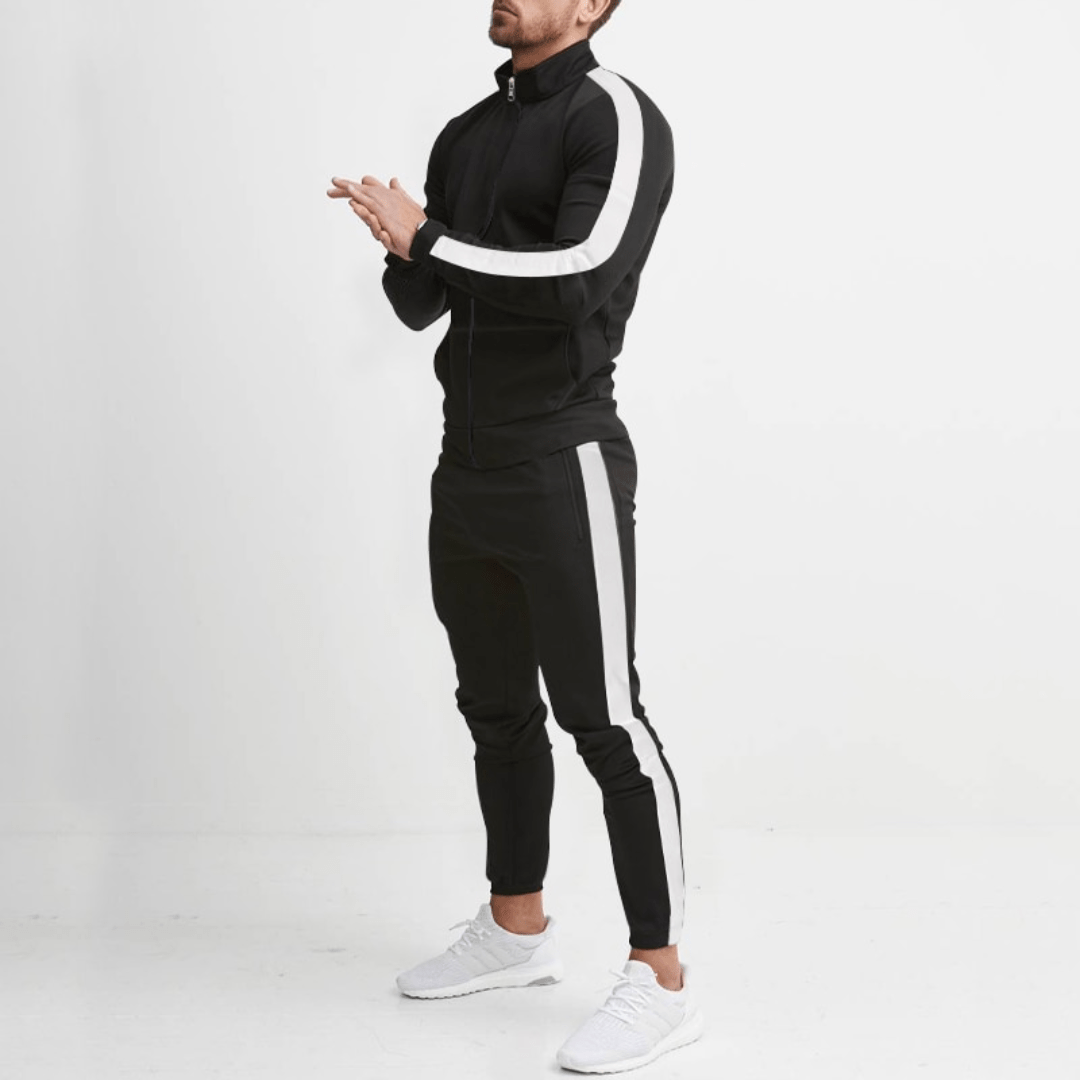 Men’s Tracksuits With Side Stripe Design | Set - Mason Luxor