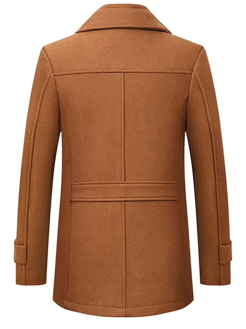 Men’s Trench Coat With Zip Closure | Winter - Mason Luxor