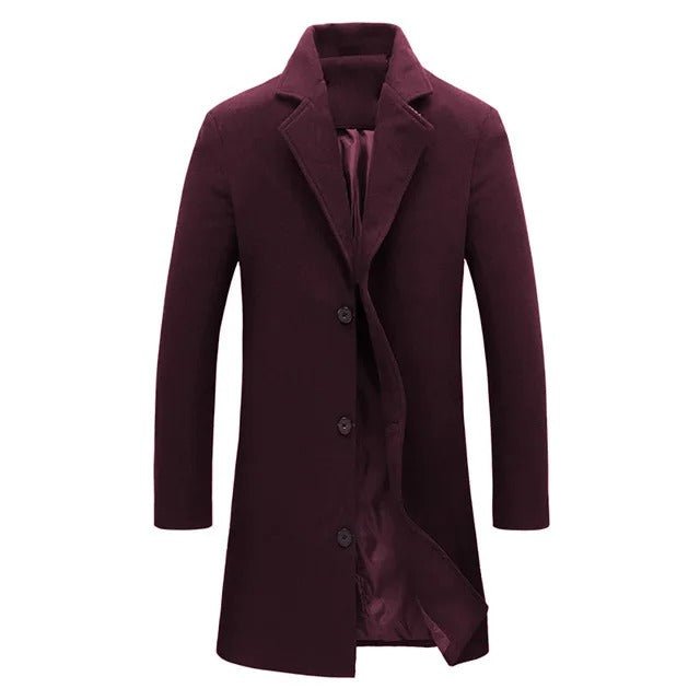 Men’s Winter Coats With Button Closure | Trench - Mason Luxor