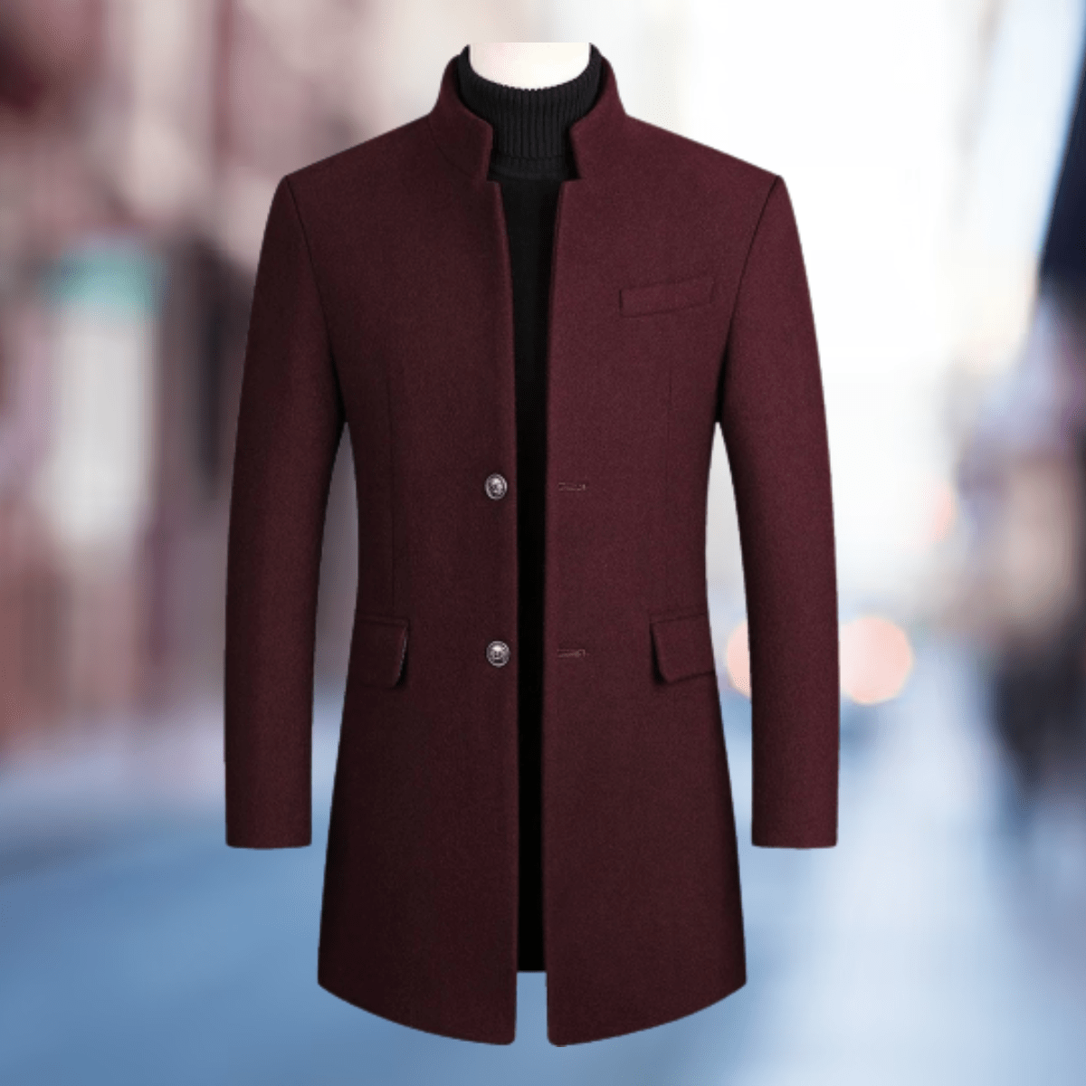 Men’s Winter Coats With Stand Collar | Classic - Mason Luxor
