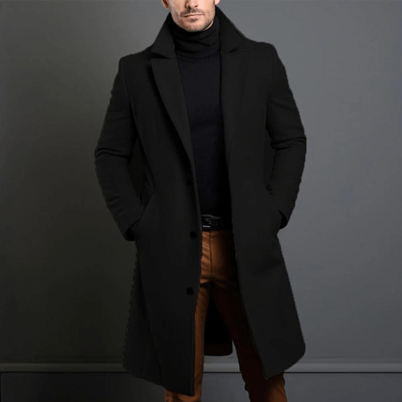 Men’s Winter Trench Coats With Lapel Collar | Classic - Mason Luxor