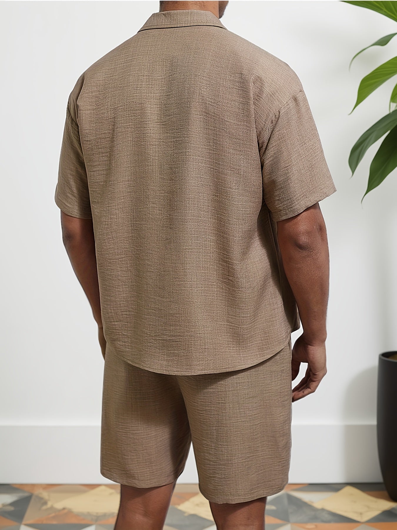 Taro | Men's Summer Short and Shirt Set – Relaxed Fit - Mason Luxor