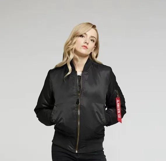 Unisex Bomber Jacket With Zip Pocket | Casual - Mason Luxor