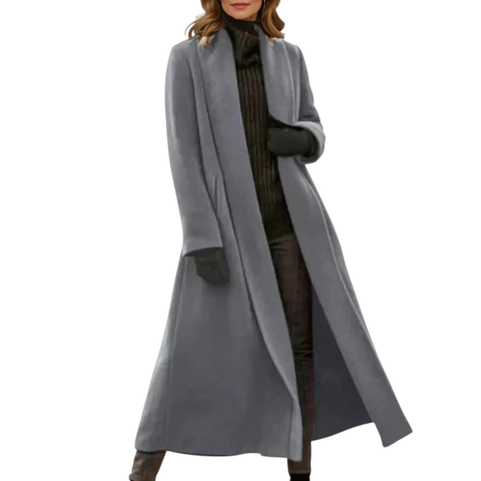 Women Longline Coats with Open Front | Winter - Mason Luxor