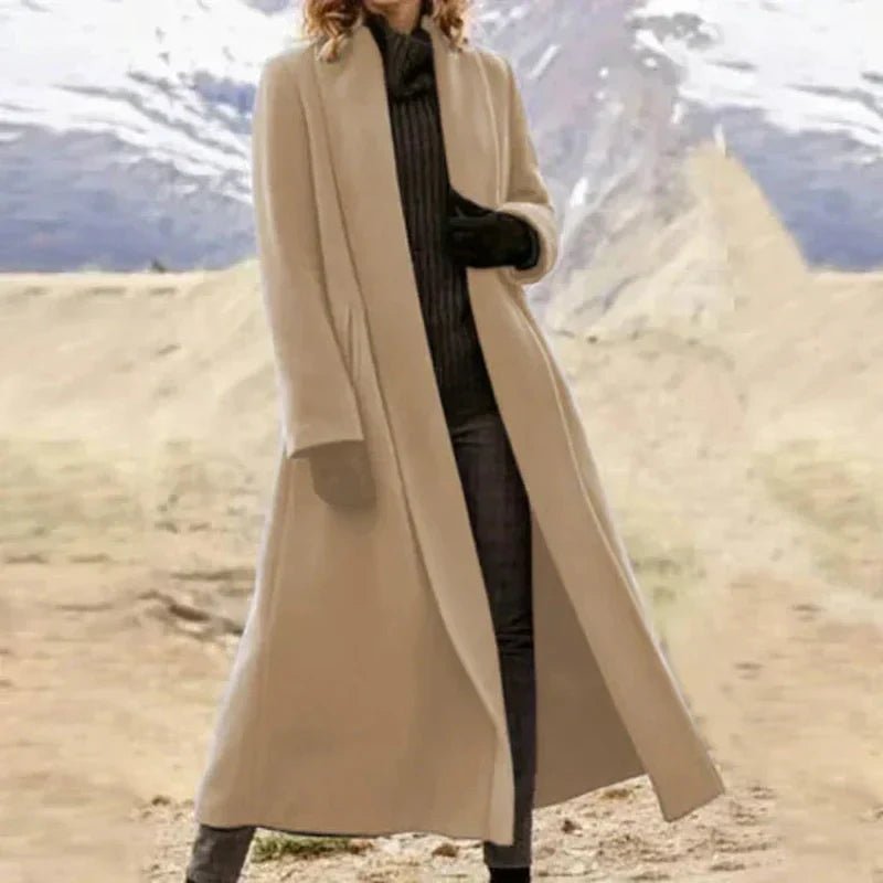 Women Longline Coats with Open Front | Winter - Mason Luxor