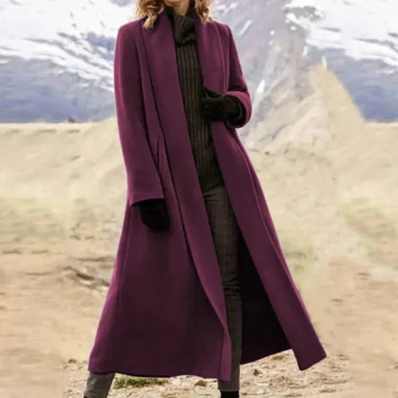 Women Longline Coats with Open Front | Winter - Mason Luxor