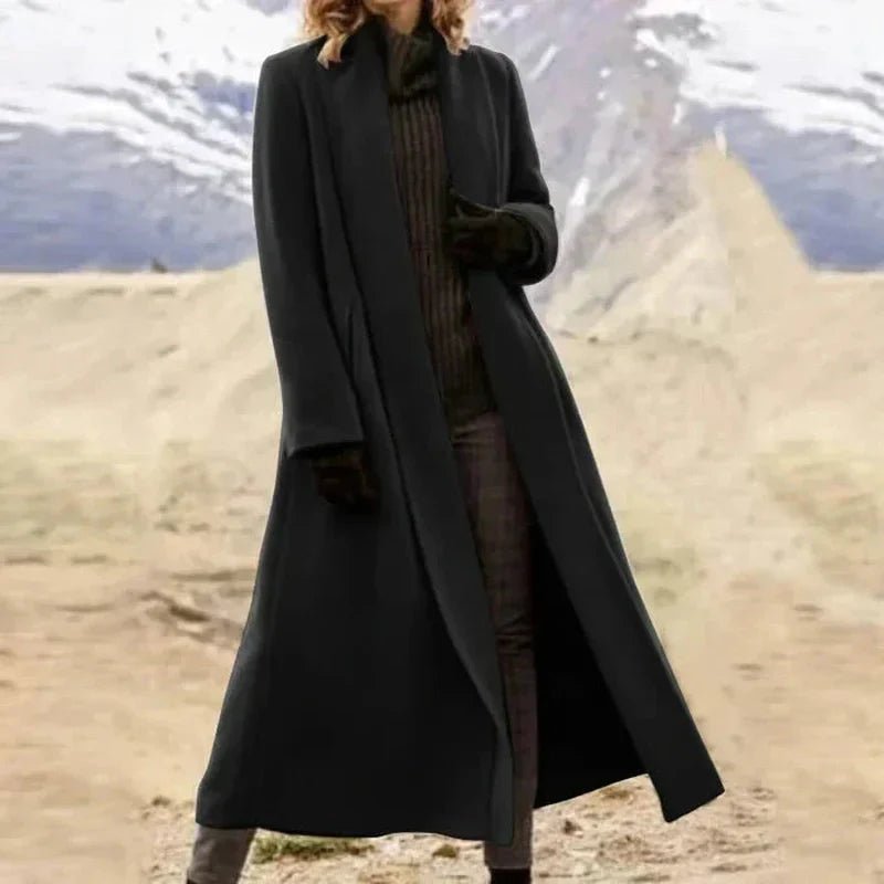 Women Longline Coats with Open Front | Winter - Mason Luxor