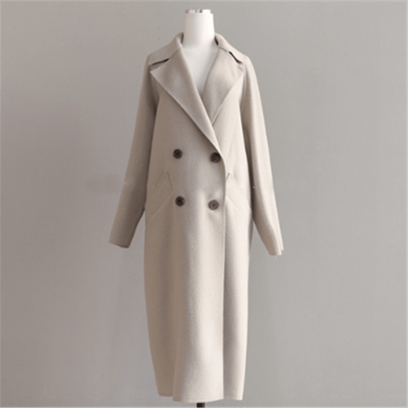 Women Winter Coats With Belted Waist | Long - Mason Luxor