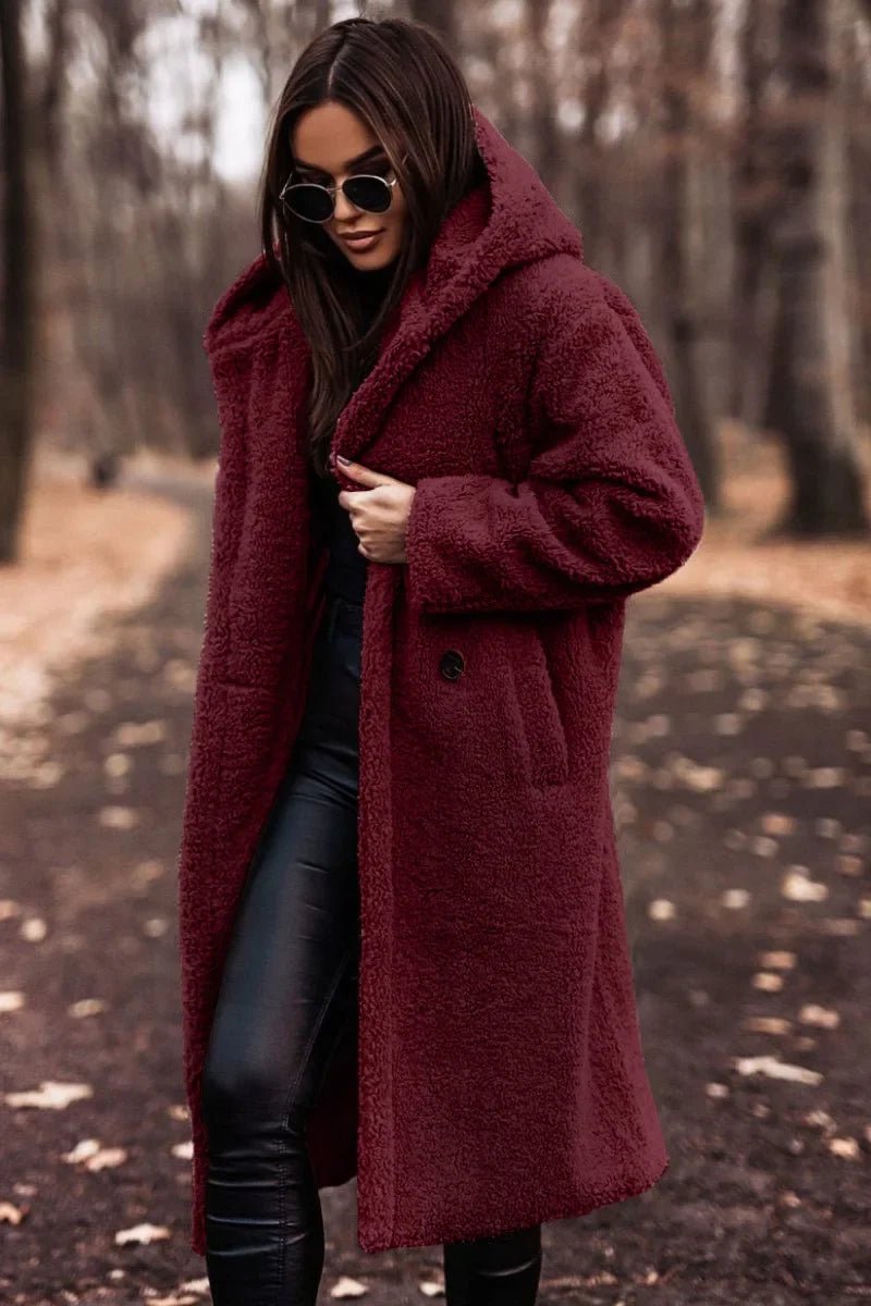 Women Winter Coats With Hooded Design | Teddy - Mason Luxor