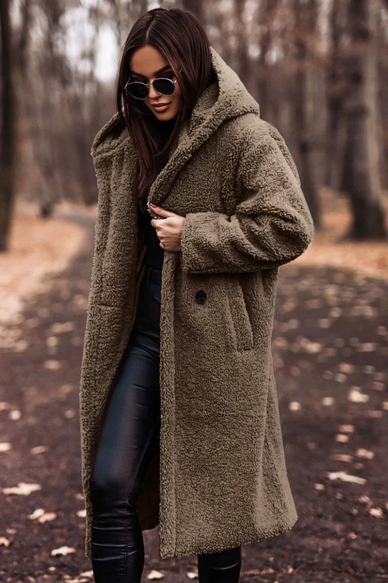 Women Winter Coats With Hooded Design | Teddy - Mason Luxor