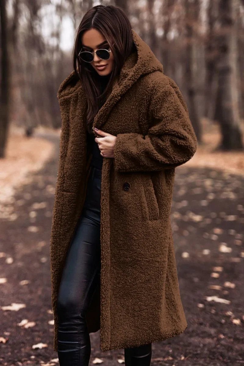 Women Winter Coats With Hooded Design | Teddy - Mason Luxor