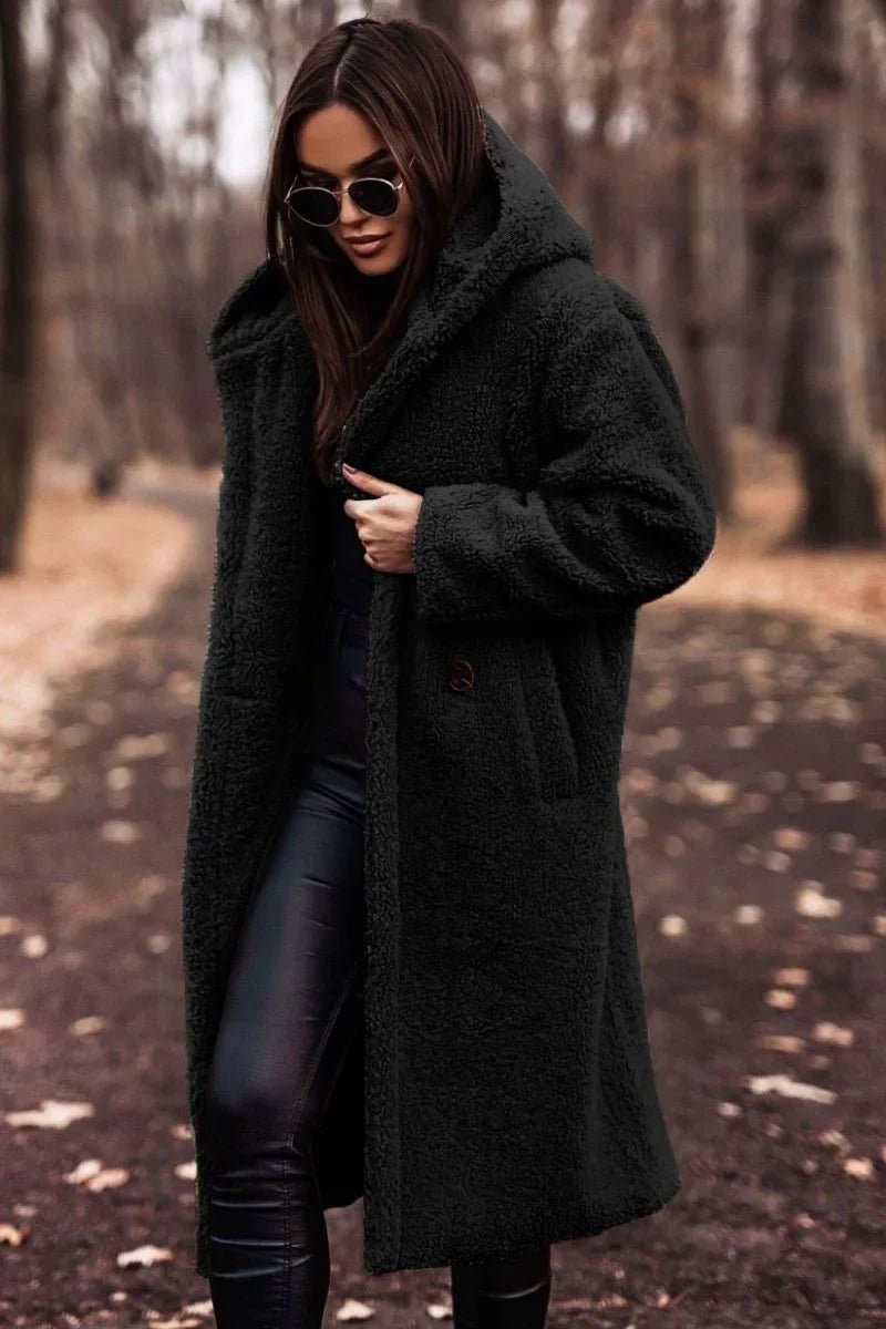 Women Winter Coats With Hooded Design | Teddy - Mason Luxor