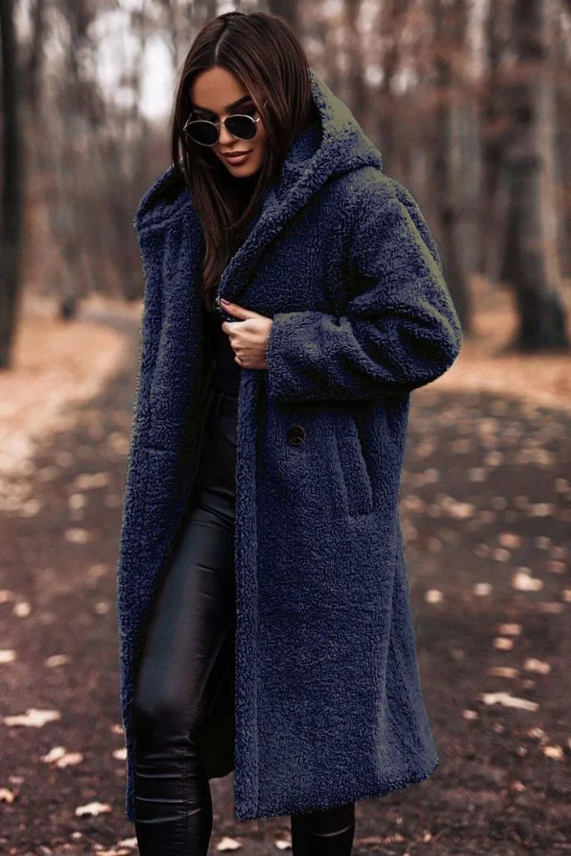 Women Winter Coats With Hooded Design | Teddy - Mason Luxor