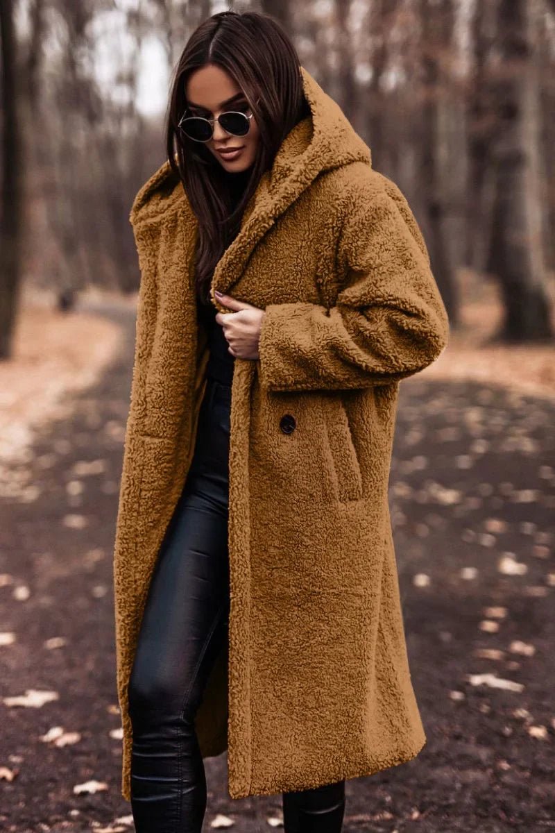 Women Winter Coats With Hooded Design | Teddy - Mason Luxor
