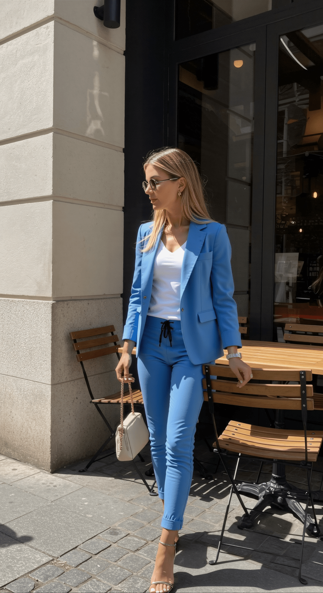 Women’s 2 - Piece Suits With Drawstring Trousers | Business - Mason Luxor