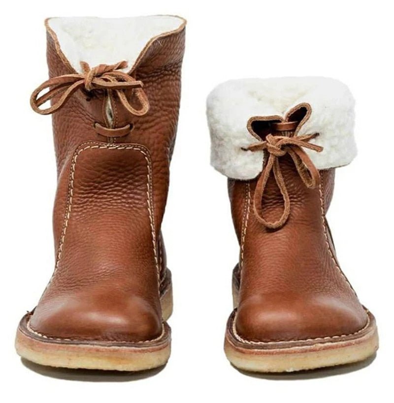 Women’s Boots With Shearling Lining | Winter - Mason Luxor