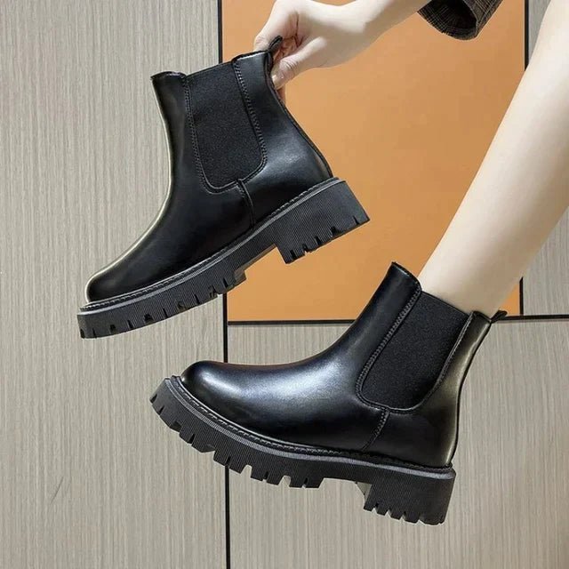 Women’s Chelsea Boots With Platform Sole | Classic - Mason Luxor