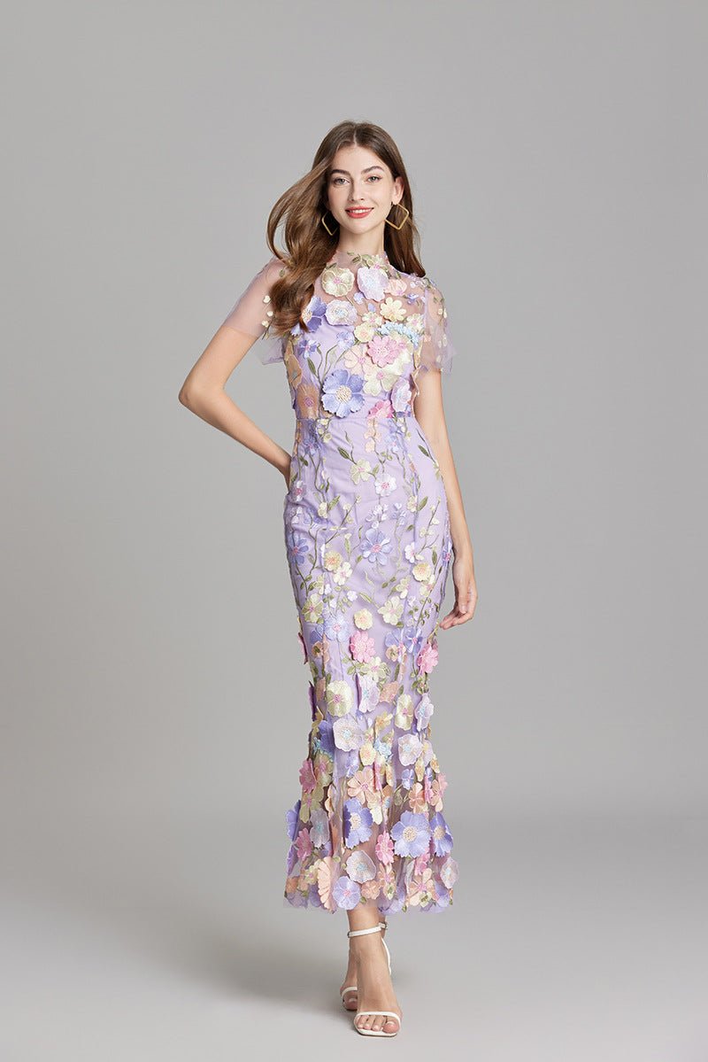 Women’s Cocktail Dresses With Floral Design | Formal - Mason Luxor