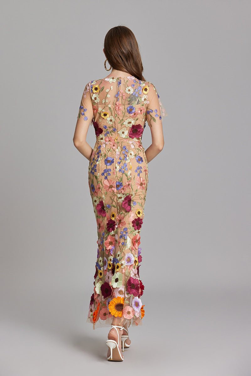 Women’s Cocktail Dresses With Floral Design | Formal - Mason Luxor