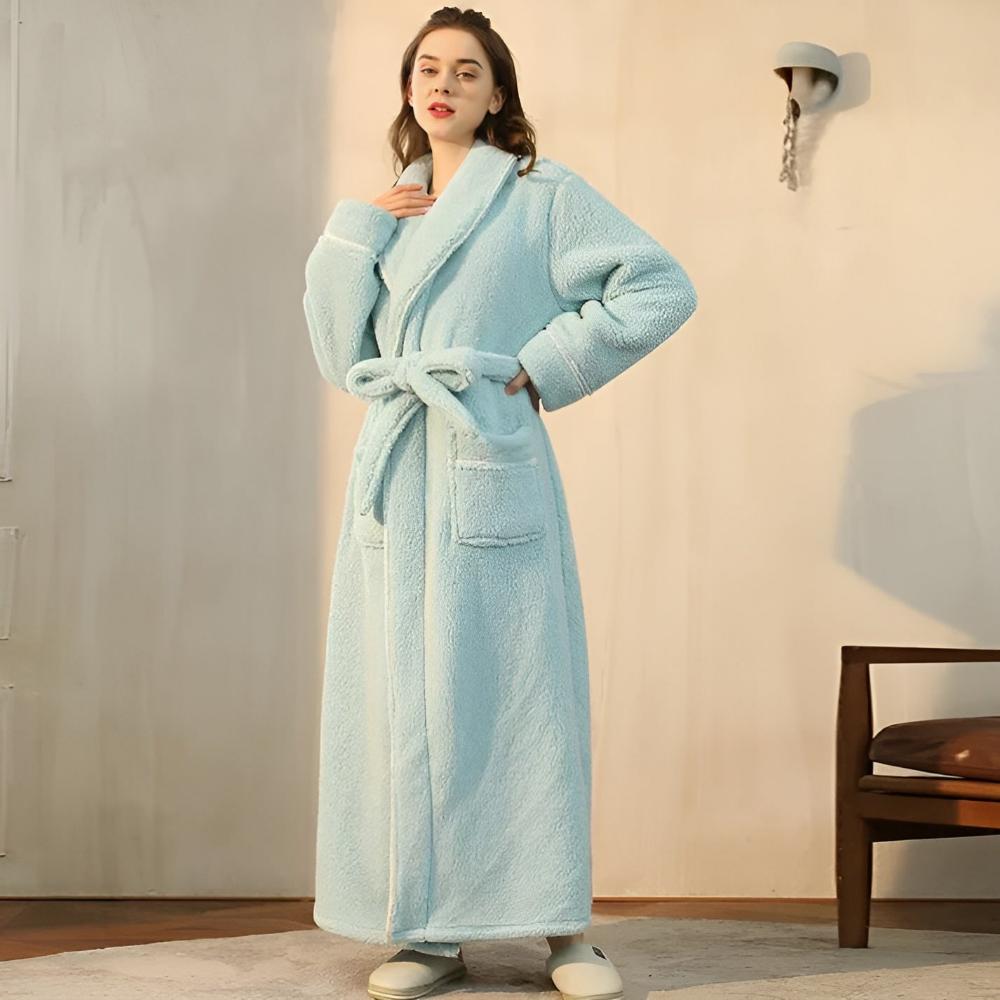 Women’s Dressing Gowns With Belt Tie | Winter - Mason Luxor