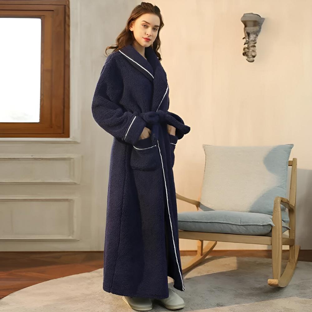 Women’s Dressing Gowns With Belt Tie | Winter - Mason Luxor