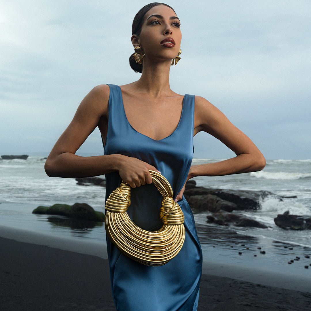 Women’s Handbags With Knotted Handle | Classic - Mason Luxor