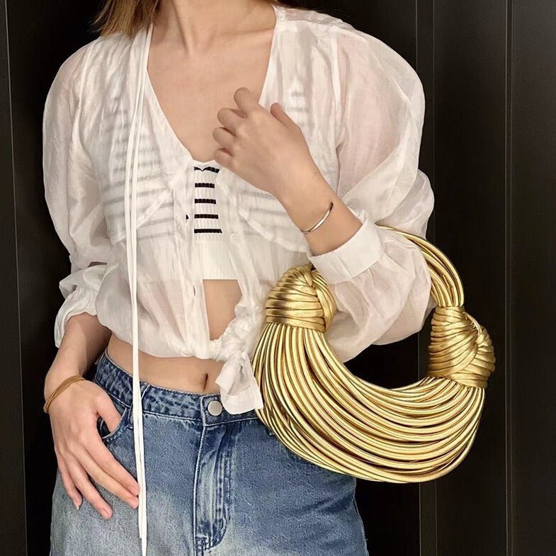 Women’s Handbags With Knotted Handle | Classic - Mason Luxor