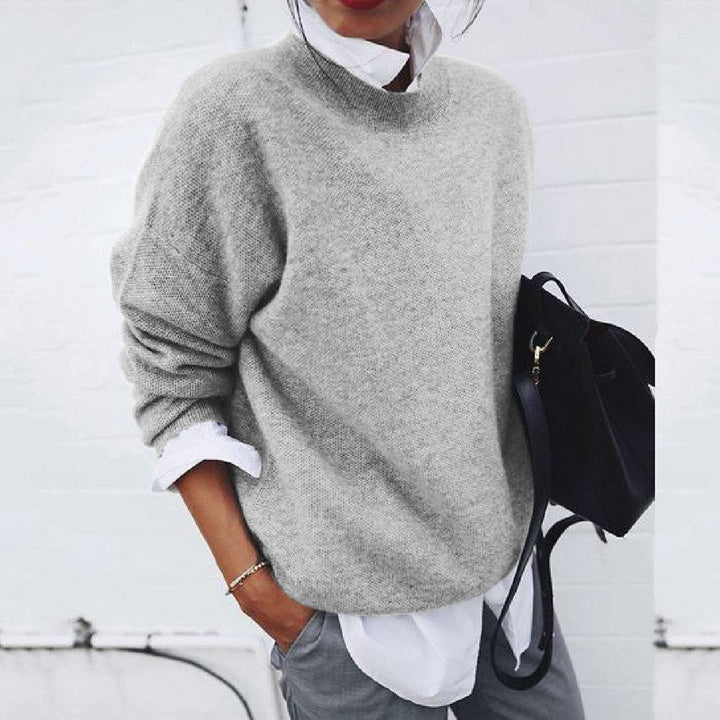 Women’s Jumper With Crew Neck Fit | Oversized - Mason Luxor