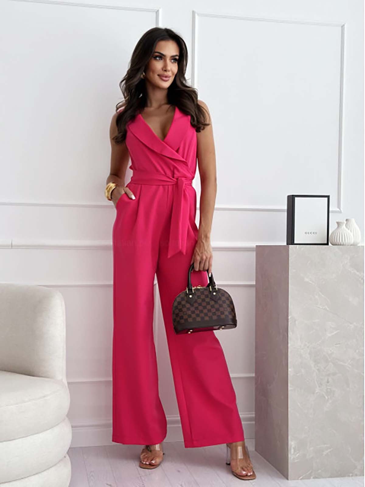 Women’s Jumpsuits With Belted Waist | Casual - Mason Luxor