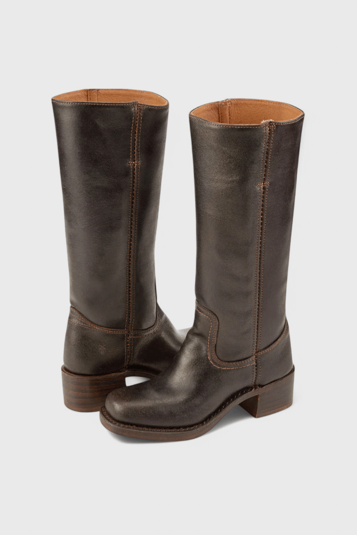 Women’s Knee High Boots With Smooth Leather | Classic - Mason Luxor