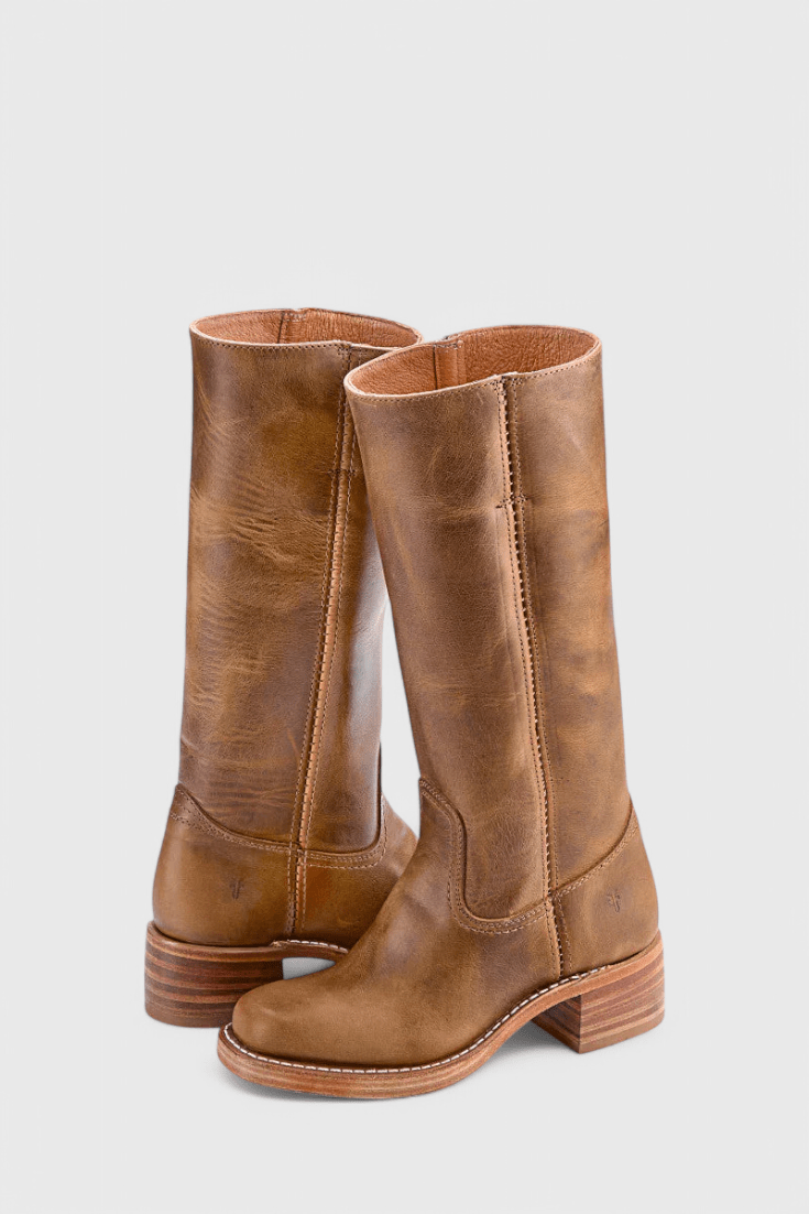 Women’s Knee High Boots With Smooth Leather | Classic - Mason Luxor