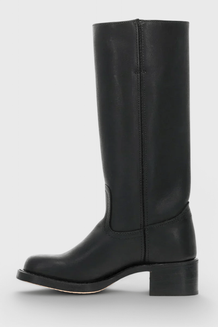Women’s Knee High Boots With Smooth Leather | Classic - Mason Luxor