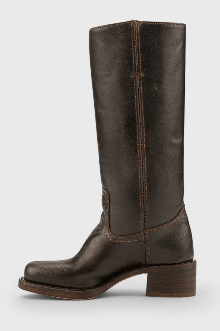 Women’s Knee High Boots With Smooth Leather | Classic - Mason Luxor