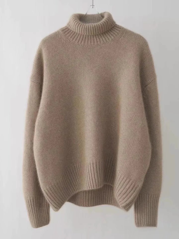Women’s Knitted Turtleneck Sweater | Winter - Mason Luxor
