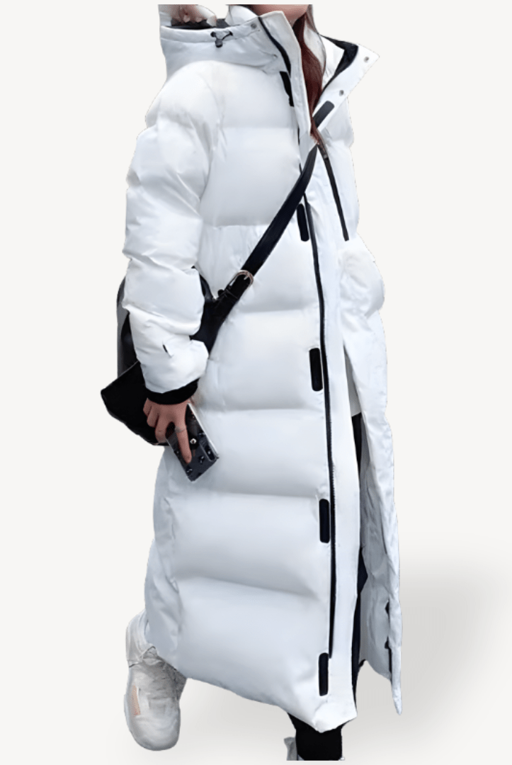 Women’s Long Puffer Coat With Hood | Winter - Mason Luxor