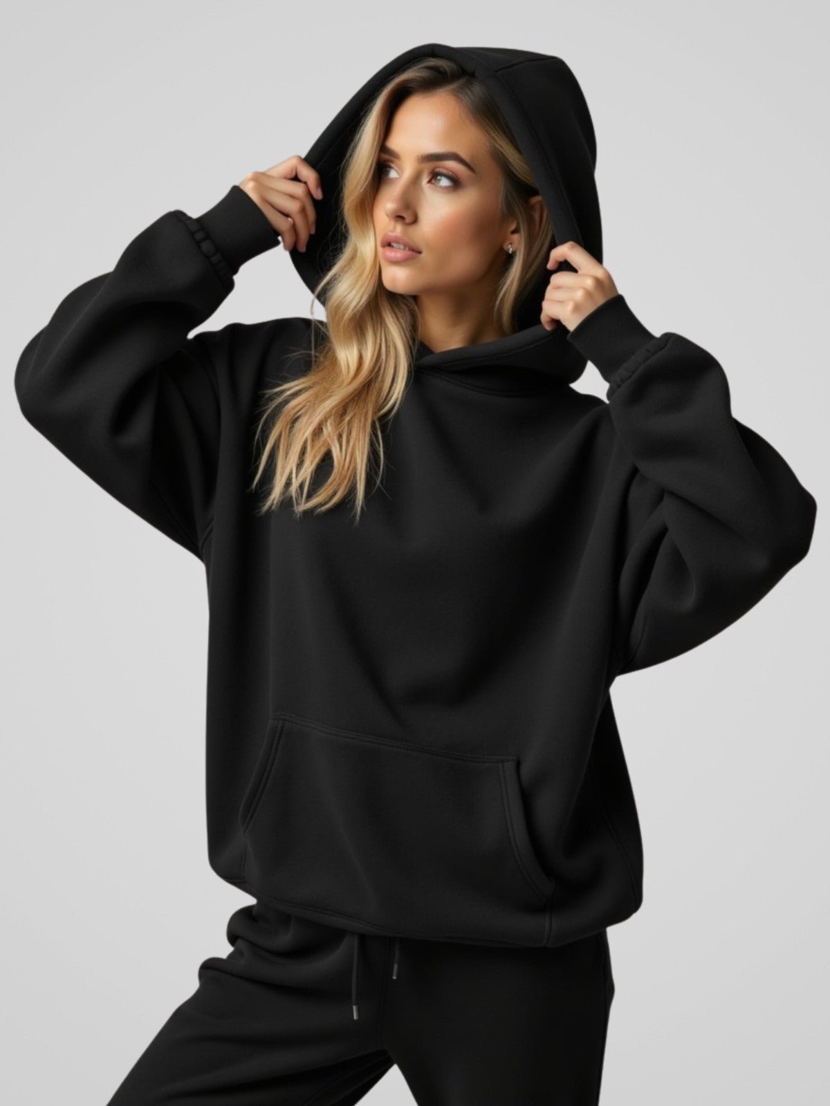 Women’s Oversized Pullover Hoodies with Pocket | Casual - Mason Luxor