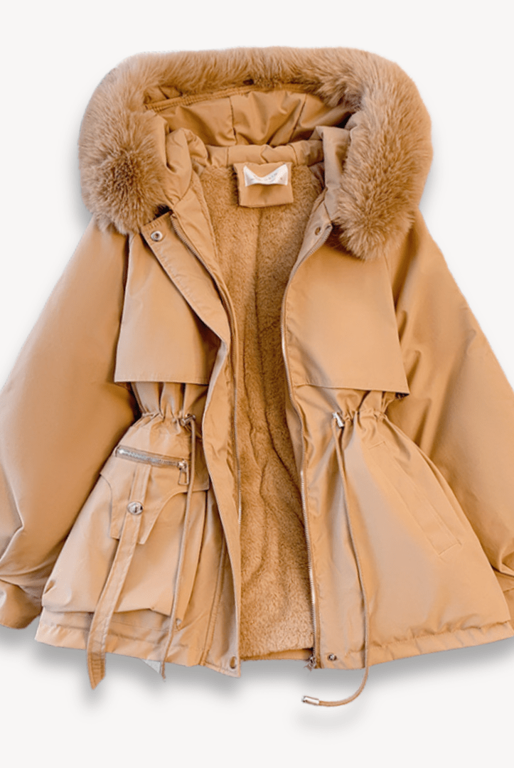 Women’s Parka Jacket with Fur Hood | Winter - Mason Luxor