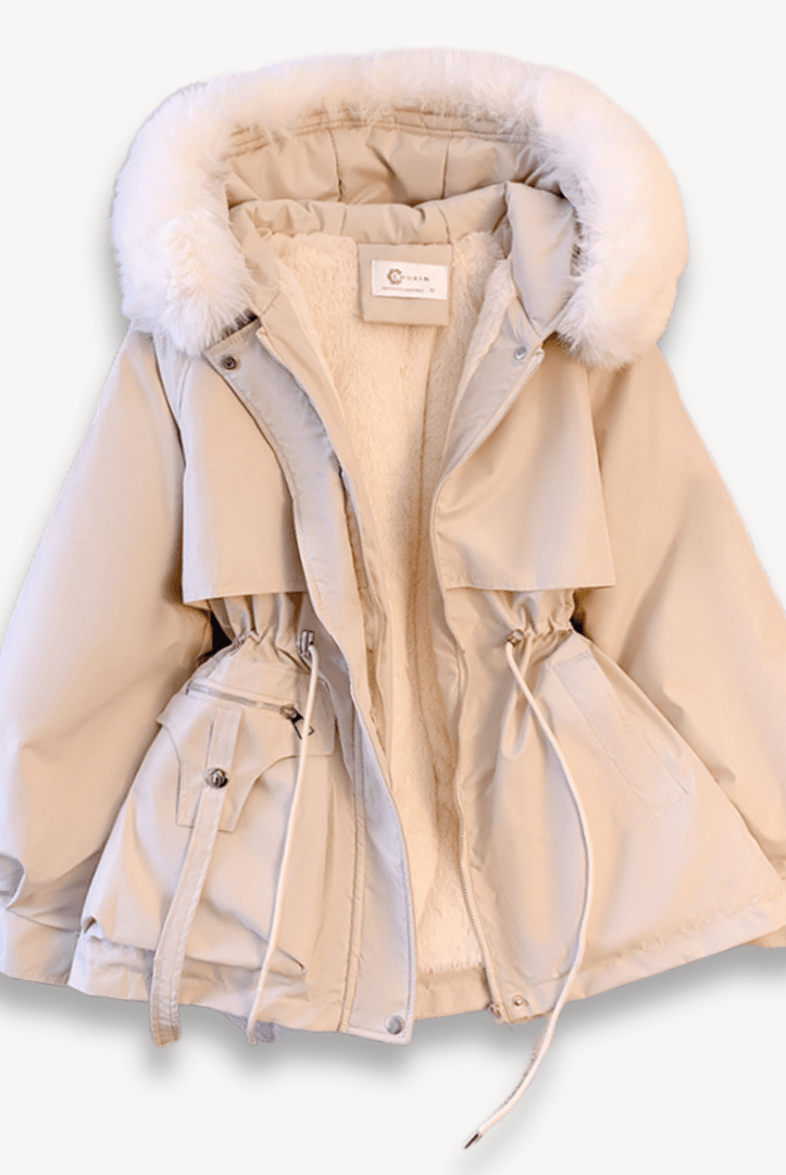 Women’s Parka Jacket with Fur Hood | Winter - Mason Luxor