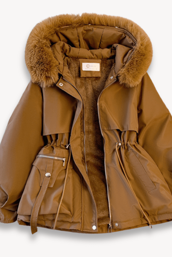 Women’s Parka Jacket with Fur Hood | Winter - Mason Luxor