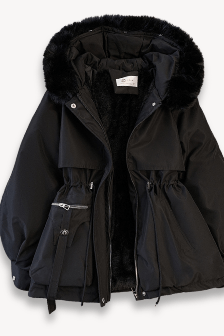 Women’s Parka Jacket with Fur Hood | Winter - Mason Luxor