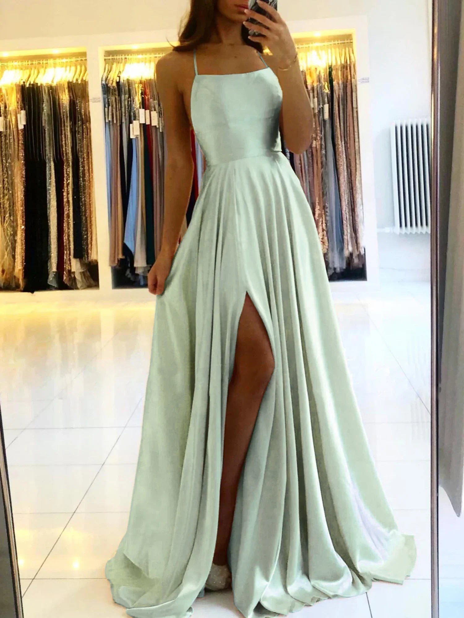 Women’s Prom Dresses With High Slit | Evening - Mason Luxor