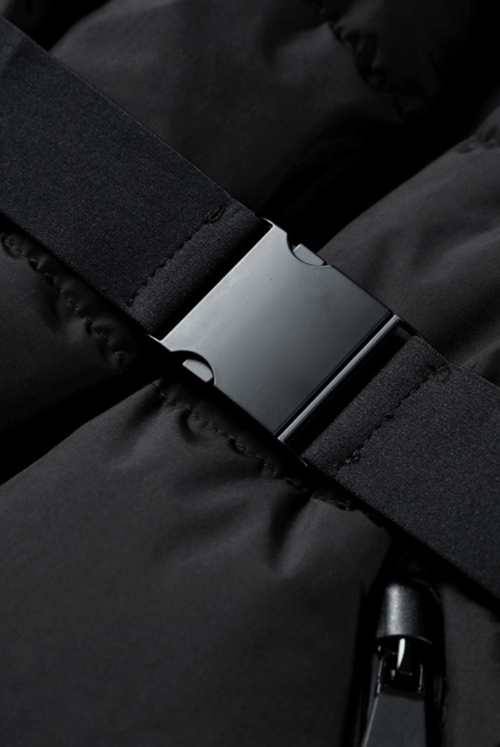 Women’s Puffer Jacket with Belt Detail | Winter - Mason Luxor