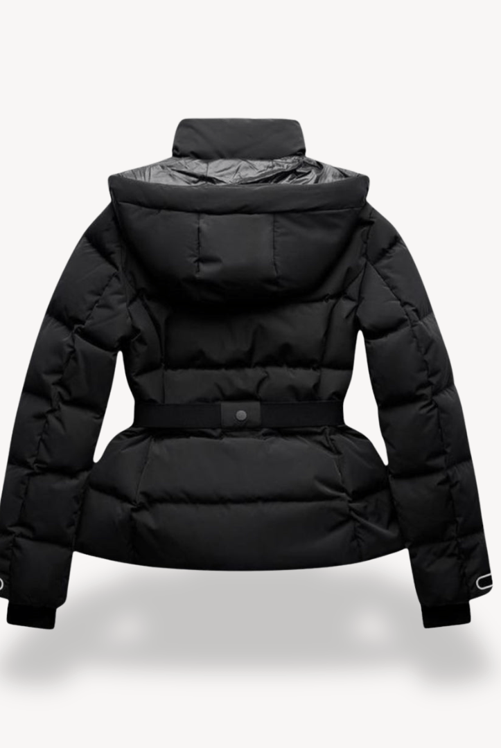 Women’s Puffer Jacket with Belt Detail | Winter - Mason Luxor